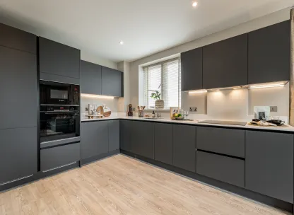 Dagenham Green, 2 bed show home, Kitchen
